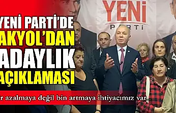 Kurucu Başkan Akyol adaylığını açıkladı