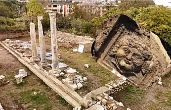 Medusa'nın gülümseyen yüzü bulundu