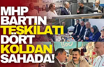 MHP Bartın Teşkilatı Dört Koldan Sahada