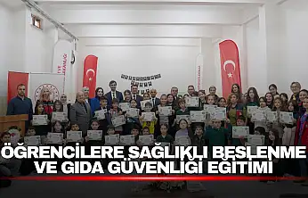Öğrencilere Sağlıklı Beslenme ve Gıda Güvenliği Eğitimi