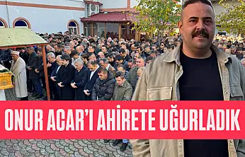 Onur Acar'a son veda