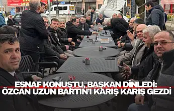 Özcan Uzun Bartın'ı Karış Karış Gezdi.