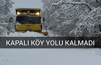 Özel İdare 101 personeli ile sahada