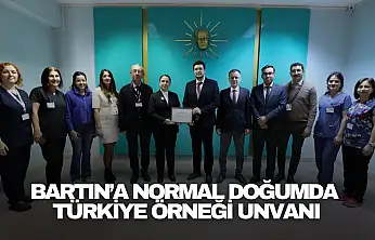 Sağlık Bakanlığından Teşekkür Belgesi