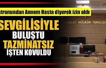 Sevgili yalanı işsiz bıraktı