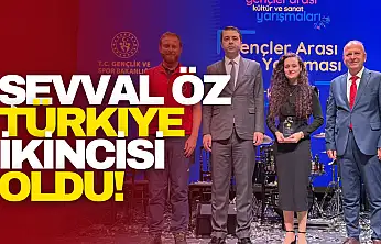 Şevval Öz Türkiye İkincisi Oldu!