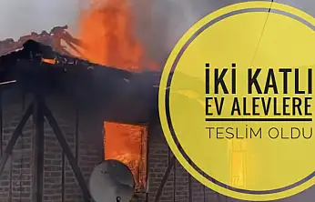 Sipahiler köyünde yangın