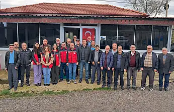 Tarım ekiplerinden köylerde Cuma buluşması etkinliği