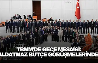 TBMM'de Gece Mesaisi