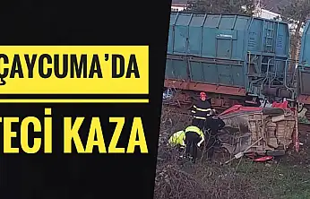 Tren otomobili biçti