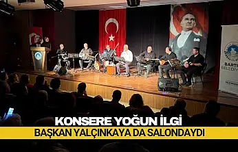 Türk Halk Müziği Konserine Yoğun İlgi