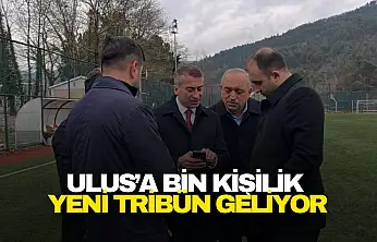 Ulus'a 1.000 Kişilik Yeni Tribün Geliyor