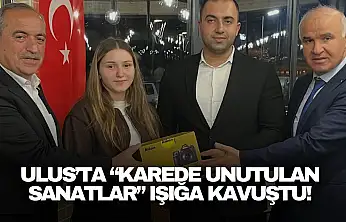 Ulus'ta 'Karede Unutulan Sanatlar' Işığa Kavuştu!
