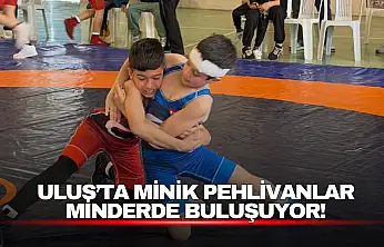 Ulus'ta Minik Pehlivanlar Minderde Buluşuyor!