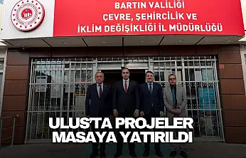 Ulus'ta Projeler Masaya Yatırıldı