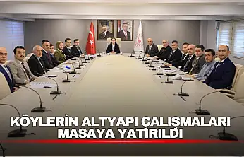 Vali Arslan Başkanlığında KÖYDES Toplantısı Gerçekleştirildi