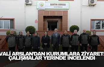 Vali Arslan'dan Kurumlara Ziyaret