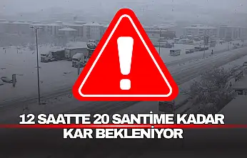 Valilikten Kar Uyarısı