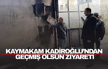 Yangın Sonrası Geçmiş Olsun Ziyareti