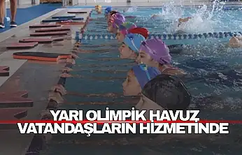Yarı Olimpik Havuz Vatandaşların Hizmetinde