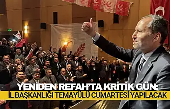 Yeniden Refah'ta Bartın İçin Kritik Gün