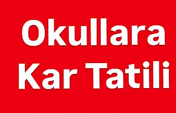 Zonguldak ve Karabük'te kar tatili