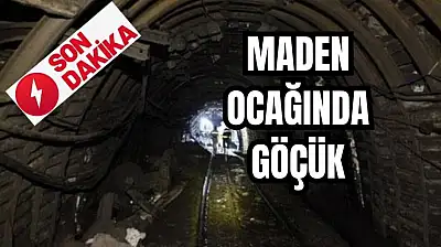 4 işçi mahsur aldı