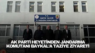 AK Parti Heyetinden Jandarma Komutanı Baykal'a Taziye Ziyareti