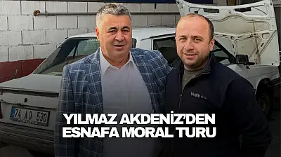 Akdeniz'den Esnafa Moral Turu