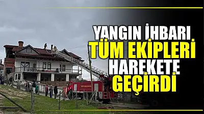 Alevlere hızlı müdahale