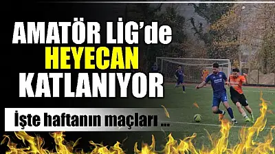Amatör Lig'de haftanın maçları