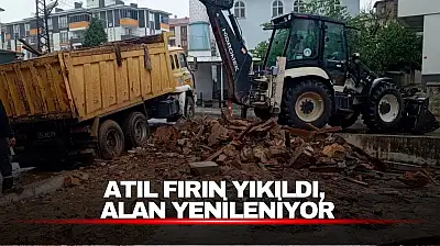 Atıl Durumdaki Fırın Yıkıldı