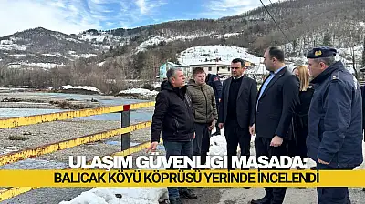 Balıcak Köyü Köprüsü Yerinde İncelendi