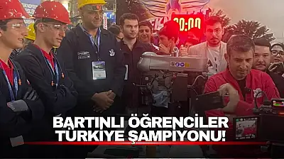 Bartın'a TEKNOFEST Gururu! Fuat Sezgin MTAL Türkiye Birincisi Oldu