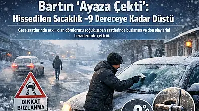 Bartın Ayaza Çekti