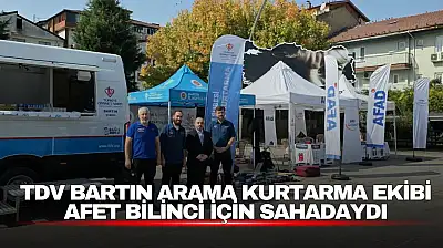 Bartın'da Afet Farkındalığı Etkinliği