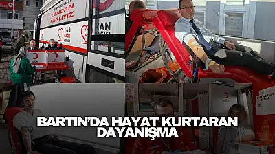 Bartın'da Hayat Kurtaran Dayanışma