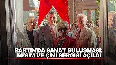 Bartın'da Sanat Buluşması: Resim ve Çini Sergisi Açıldı