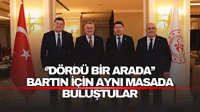 Bartın için aynı masada buluştular