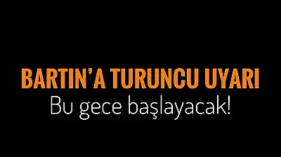 Bartın için kritik uyarı