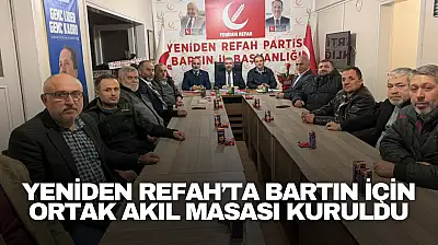 Bartın İçin Ortak Akıl Masası Kuruldu