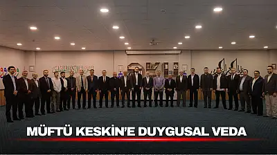 Bartın İl Müftüsü Ömer Keskin'e Veda: Yeni Görev Yeri Bitlis