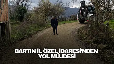 Bartın İl Özel İdaresi'nden  Yol Müjdesi