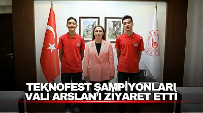 Bartın'ın Gururu Türkiye Şampiyonlarından Vali Arslan'a Ziyaret
