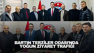 Bartın Terziler Odası'nda Yoğun Ziyaret Trafiği