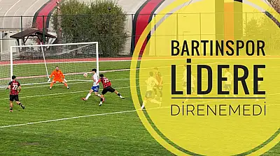 Bartınspor lidere direnemedi