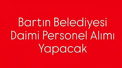 Belediye daimi personel alımı yapacak