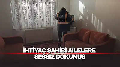 Belediyeden İhtiyaç Sahibi Ailelere Sessiz Dokunuş
