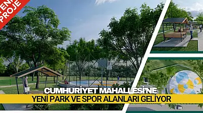 Yeni Park ve Spor Alanları Geliyor