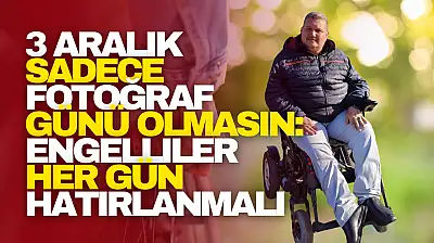 Dönmez: 3 Aralık Sadece Fotoğraf Günü Olmasın!